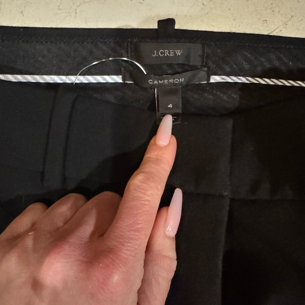 J. Crew Black Capris